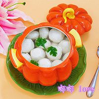 鱼圆香菜汤#春天不减肥，夏天肉堆堆#的做法图解6