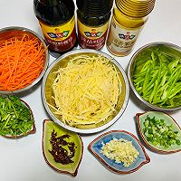 #味达美·名厨汁味正当夏#清脆爽口‼️凉拌三丝的做法图解1