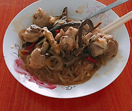 茶树菇炖鸡的做法