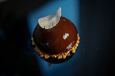 法式甜品-巧克力慕斯球