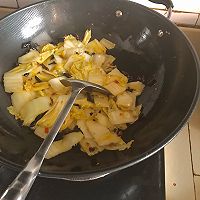 辣炒白菜的做法图解6