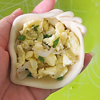 宝宝辅食·葱香虾皮鸡蛋馅饼的做法图解12