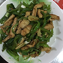 青椒炒肉丝