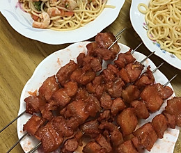 蜜汁烤肉的做法