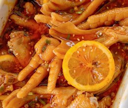 #金龙鱼橄榄油调和油520美食菜谱#花椒柠檬泡鸡爪鸭掌的做法