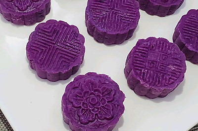 紫气东来♡紫薯糕