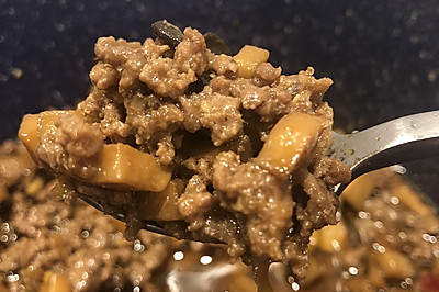 牛肉蘑菇酱，拌面酱