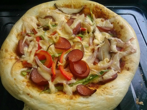 长帝烤箱做披萨