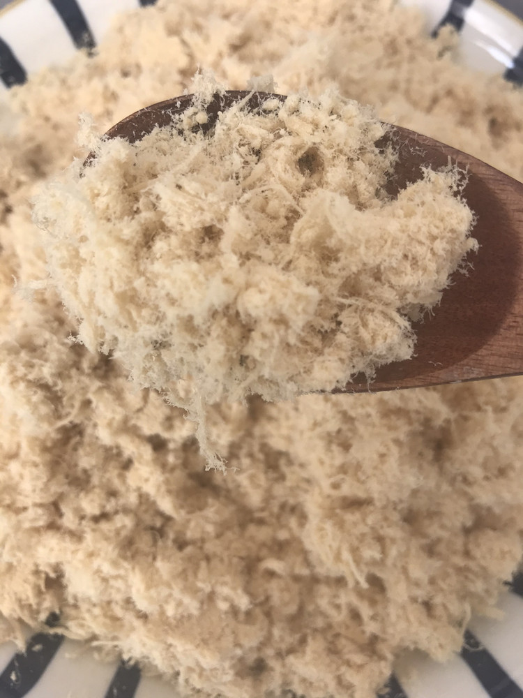 自制蓬松原味鸡肉松的做法