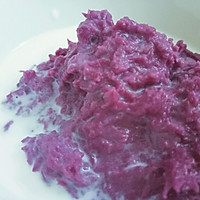 椰蓉奶香紫薯的做法图解6