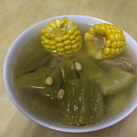苦瓜玉米排骨汤的做法图解6