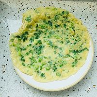 快简早餐：葱花鸡蛋饼的做法图解8