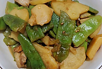 五花肉炖油豆土豆的做法
