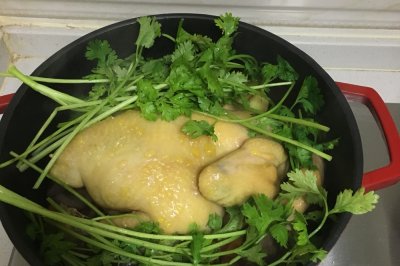 珐琅锅-无水童子鸡