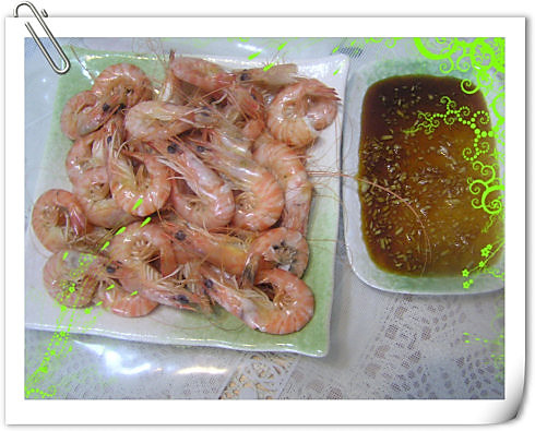 姜汁基围虾