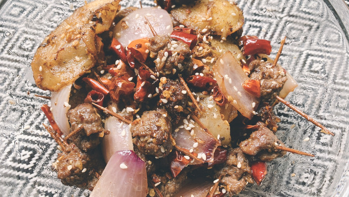 牙签牛肉