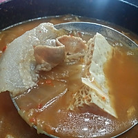 泡菜冻豆腐汤的做法图解7