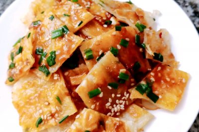 自制低卡手抓饼酱香饼（新手必学）