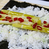 酸笋寿司｜夏日的寿司料理的做法图解5