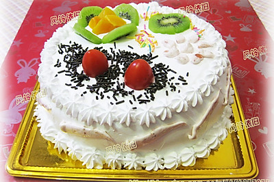 水果装饰蛋糕