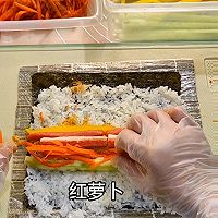 蟹肉火腿寿司的做法图解2