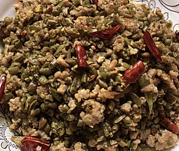 泡豇豆炒肉末的做法