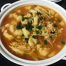 番茄龙利鱼，巴沙鱼