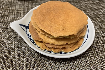 【孕期食谱】香甜软糯的香蕉小松饼