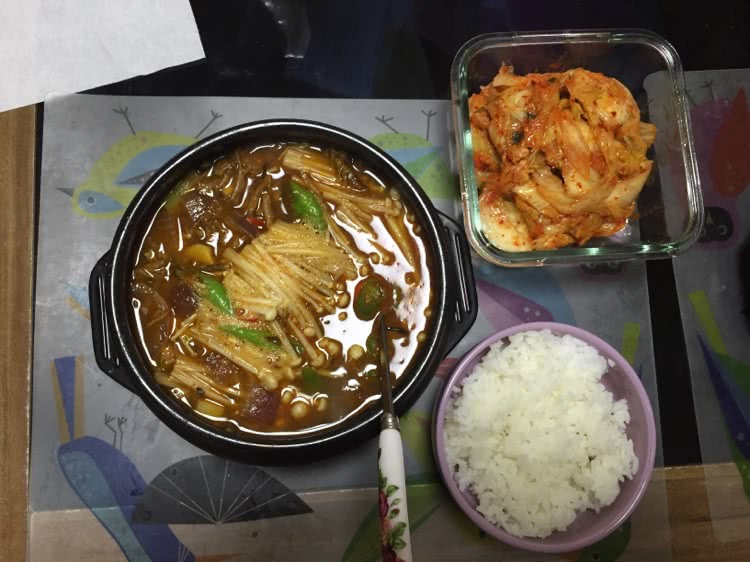 韩式辣牛肉汤的做法图解14