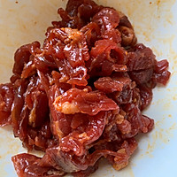 香菜牛肉的做法图解2