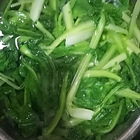鲜肉小白菜水饺的做法图解1