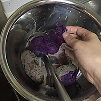 超级简单的糯米紫薯糍的做法图解2