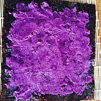 紫薯山药寿司的做法图解3