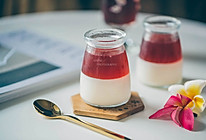蔓越莓汁牛奶布丁果冻的做法