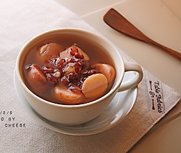 皂角米芋艿红豆汤#憋在家里吃什么#的做法