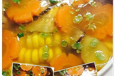 简单易做的夏日滋补汤品—玉米胡萝卜排骨汤