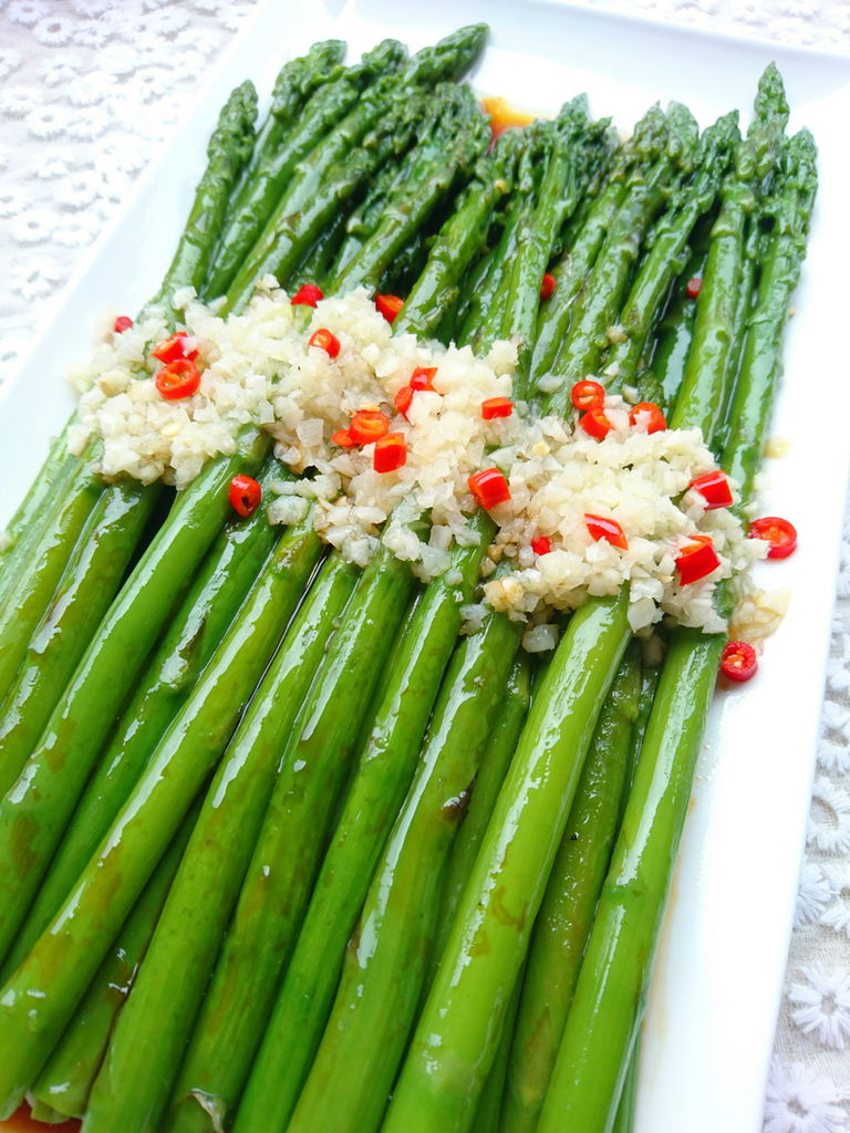 响油芦笋的做法