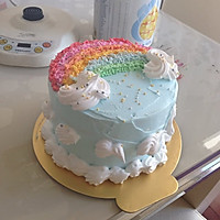 彩虹蛋糕6寸的做法图解7