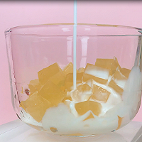芒果马蹄奶冻，比果冻好吃太多啦的做法图解6