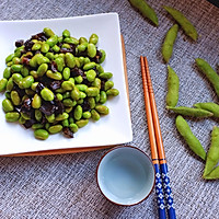 酱瓜炒毛豆#我要上首页挑战家常菜#的做法图解8
