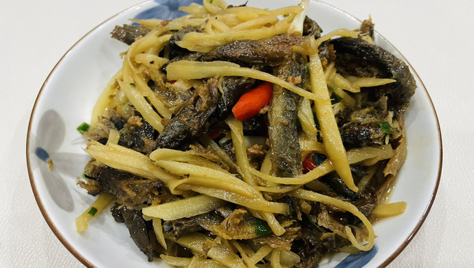 生姜泥鳅干