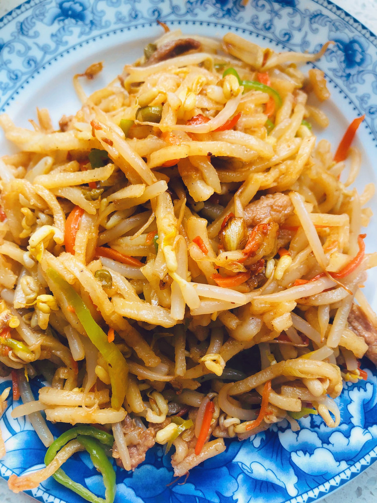 炒饼的做法
