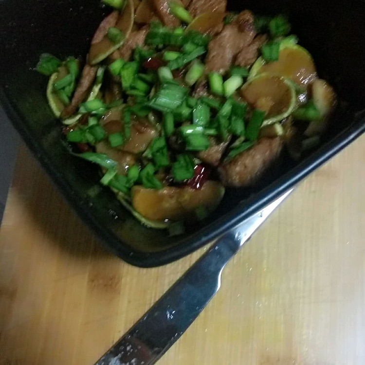 角瓜炒肉——家常小炒系列的做法