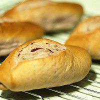 粗粮紫薯面包的做法图解7