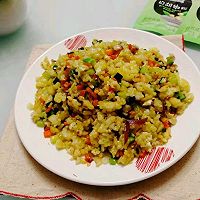 黄金蛋炒饭的做法图解13