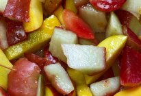 #夏日多巴胺饮品#南姜梅酱水果的做法