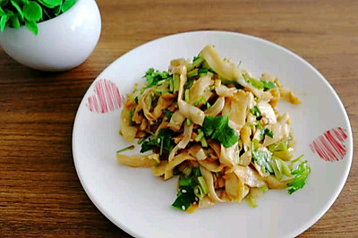 低脂美味的凉拌杏鲍菇