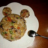 酷炫蛋炒饭的做法图解1