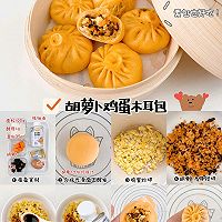 宝宝辅食㊙️6款巨好吃小笼包做法合集|吃光光❗的做法图解2