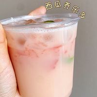 #夏日多巴胺饮品#西瓜养乐多的做法图解5